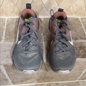 Nike Gray and Pink CrossFit Shoes